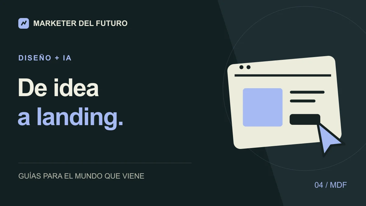 Claude Design para Marketing: Prototipos, Landings y Recursos Visuales sin Diseñador