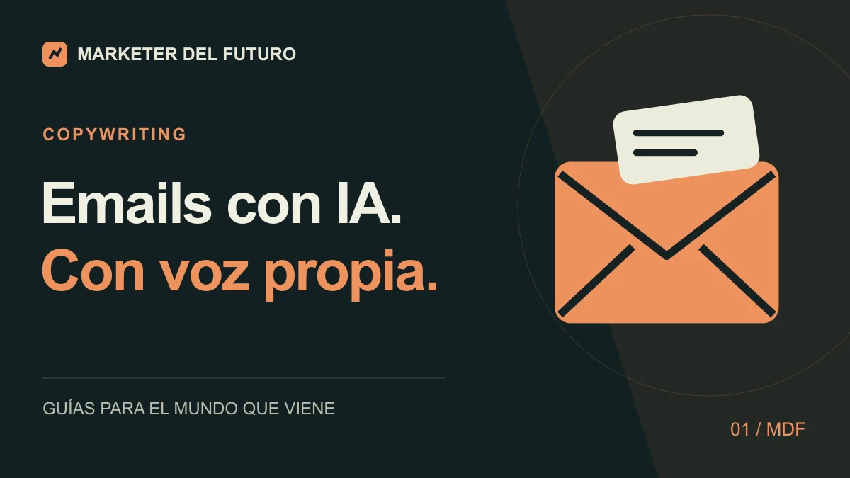 Cómo escribir emails de marketing con IA que no suenan a robot